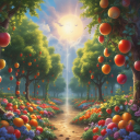 ⊹+  ̊‧(‿+୨ The Fruit Gard...