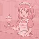   Anime Café きゅん~ Discord Server Icon