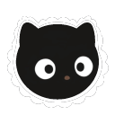 > <　﹒　/chococat icon