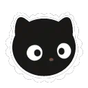 > <　﹒　/chococat