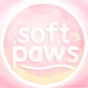 /ᐠ-˕-マⳊ　⁺ softpaws　 ⤿　 🐾 Discord server icon