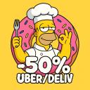 -50% Uber/delv