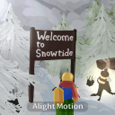 . ꕀ .      SnowTide Town  !    ୧