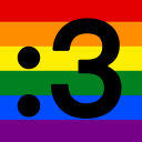 :3 Discord server icon