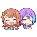 類とみのりのチャプター花をとる鯖