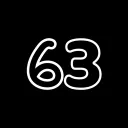 63 reciepts