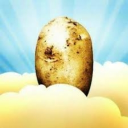 The totally not a cult potato religion Discord server icon