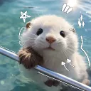 ノ otter  ! ・ Social ・ Active Discord Server Icon