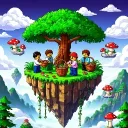 🍀[NEW]Sky Mushroom Valley🌳