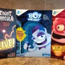 Booker's Cereal Box