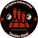 55th Explosive Ordinance Division “Demolition Wizards”