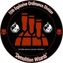 55th Explosive Ordinance Division “Demolition Wizards”