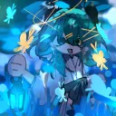 R (落) IN F (雨) LL