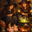 Dededrey & Keallee ✦ sorcières en pantoufles