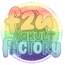 🥤　₍ⁿ. ̯.ⁿ₎　f2u yakult factory!　𓂋　decor﹒gfx﹒hub avatar