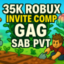 Discovery icon for GAG x PVB Hub I 35k robux Comp Discord server