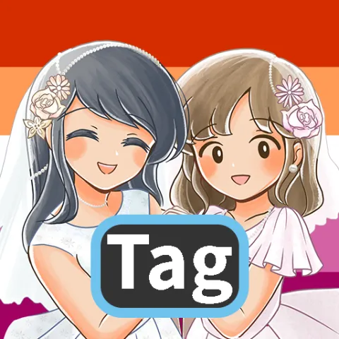 百合YURI/GLタグ Tag banner