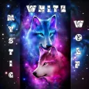 Mystic White Wolf