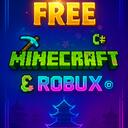 Free Minecraft   & Roblox    Hub Discord Server Icon