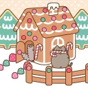 °❆⛄⋆.ೃ࿔ Pusheen's Christmas 🦌*:･❄