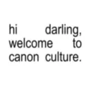 canon culture.