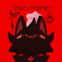 TOAST OVER TEAPOT