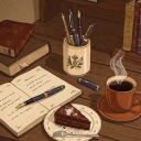 →﹐ ☕ ﹒ epistories ﹒⟢ Discord server icon