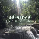 //    ヤ .        @ admired       ◟