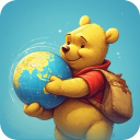 The Hundred Acre World 🌎 🍯 logo