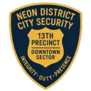 Neon District City Security