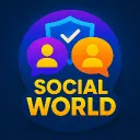 Social World ●Safe ●Kind ●Secure ●No-Nsfw ●Friendly