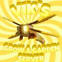 (5 Invites = Red Fox) Viks Grow A Garden Server Discord Server Icon