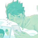 𝜗  𓏼   🩵  ／  tooru 𓈒    𓈊  𓎆𓎆      dj2l Discord server icon