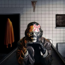 a ghostly clergy Discord server icon