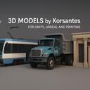 Korsantes 3D Discord Server Icon