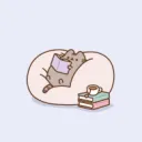 pusheen book club ♡