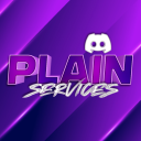 Plain Discord server icon