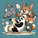 🐰🐼🐶 𝕃𝕠𝕤 ℝ𝕒𝕣𝕚𝕥𝕠𝕤 🐱🦊🦆