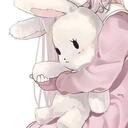 ╭・🎀 ୧．The Bunnie Hideout ♡⑅˚₊ Guild Tag . Cute/Kawaii . Friends . VC . Gaming . Anime . Emojis icon
