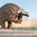 Pangolin's burrow