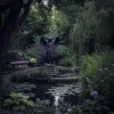 the garden