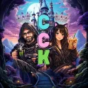 Server icon for Caffeinated Chaos Kingdom☕🎮💜