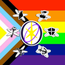 🌈꧁•⊹٭𝚀𝚞𝚎𝚎𝚛𝚔𝚘𝚗𝚜٭⊹•꧂🌈 Discord server icon