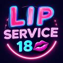 Lip Service 18+ Discord Server Icon