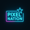 Icône Pixel nation