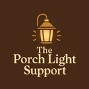 The porch light support