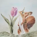 Watercolor meditation AllaPetrenko_art