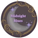 𝓜𝓲𝓭𝓷𝓲𝓰𝓱𝓽 𝓑𝓵𝓾𝓮𝓼 𝓒𝓪𝓯𝓮 Discord server icon