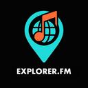 Explorer.fm / Indie Playlists - 24/7 Radio + Virtual Travel Discord Server Icon