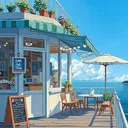Cozy Café {Summer}